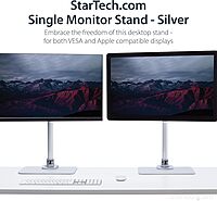 StarTech.com Single Monitor Stand - Adjustable - Supports Monitors 12'' to 34" (30.9lb/14kg) - Premium