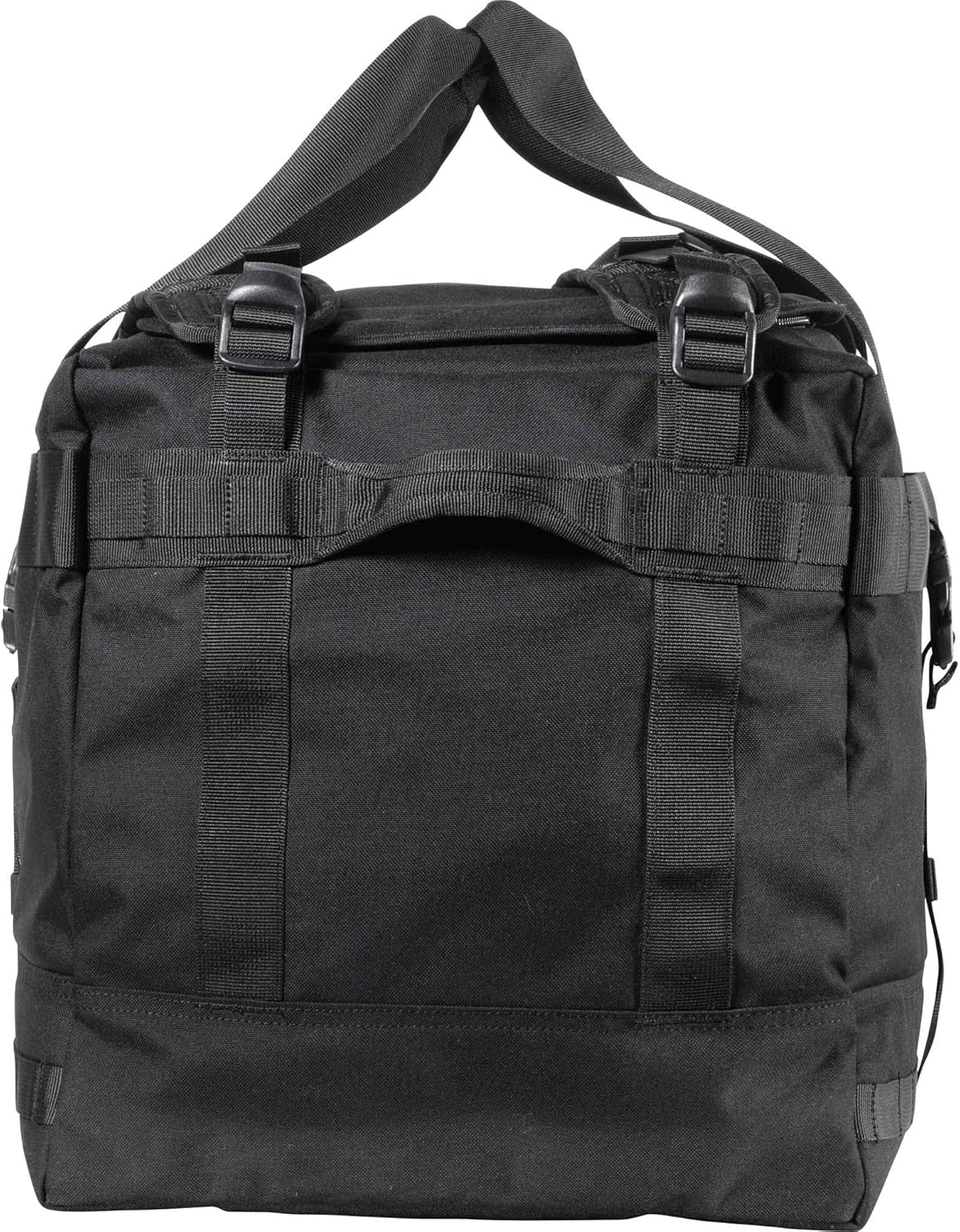 5.11 Tactical Large Duffel Bag Backpack for Travel, Molle Rush LBD XRAY 106L, Black, Style 56295ABR