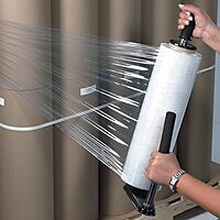 Aviditi Cast Hand Stretch Film, Clear, 70 Gauge, 1500'