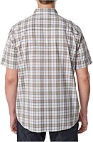 5.11 Tactical Men's Poly-Cotton Hunter Plaid Short Sleeve Button-Up Shirt