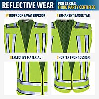 FLYING CROSS Pro Series Hi-Vis Reflective Safety Vest