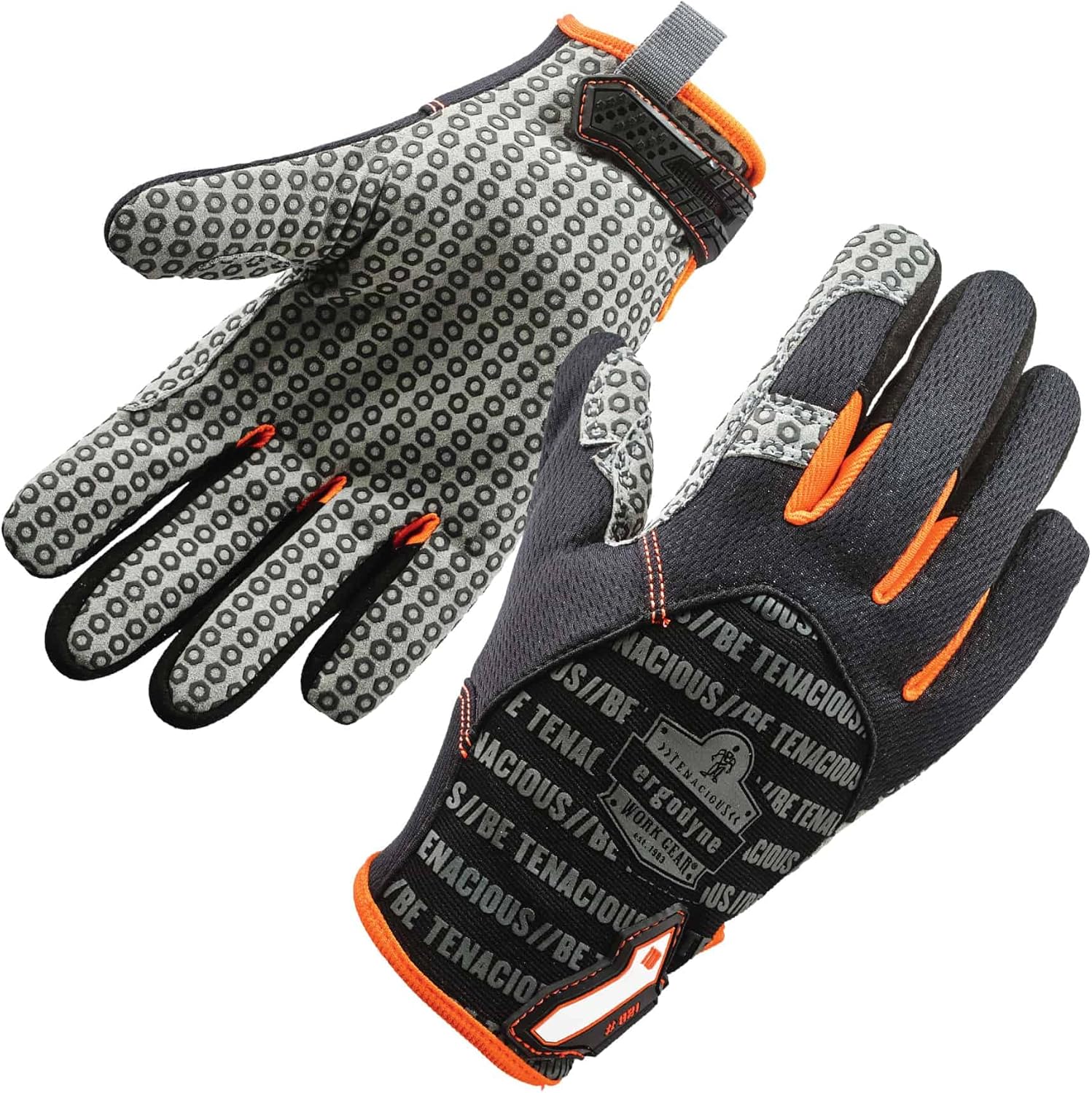 ERGODYNE ProFlex 821 Work Gloves with Hex Silicone Palm