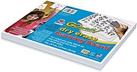 PACLB8512 Dry Erase Learning Sheets, White, 3/4" x 3/8" x 1/4" Ruled, 11" x 8-1/4", 30 Sheets