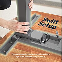 VARI ComfortEdge Electric Standing Desk – Adjustable Sit-Stand