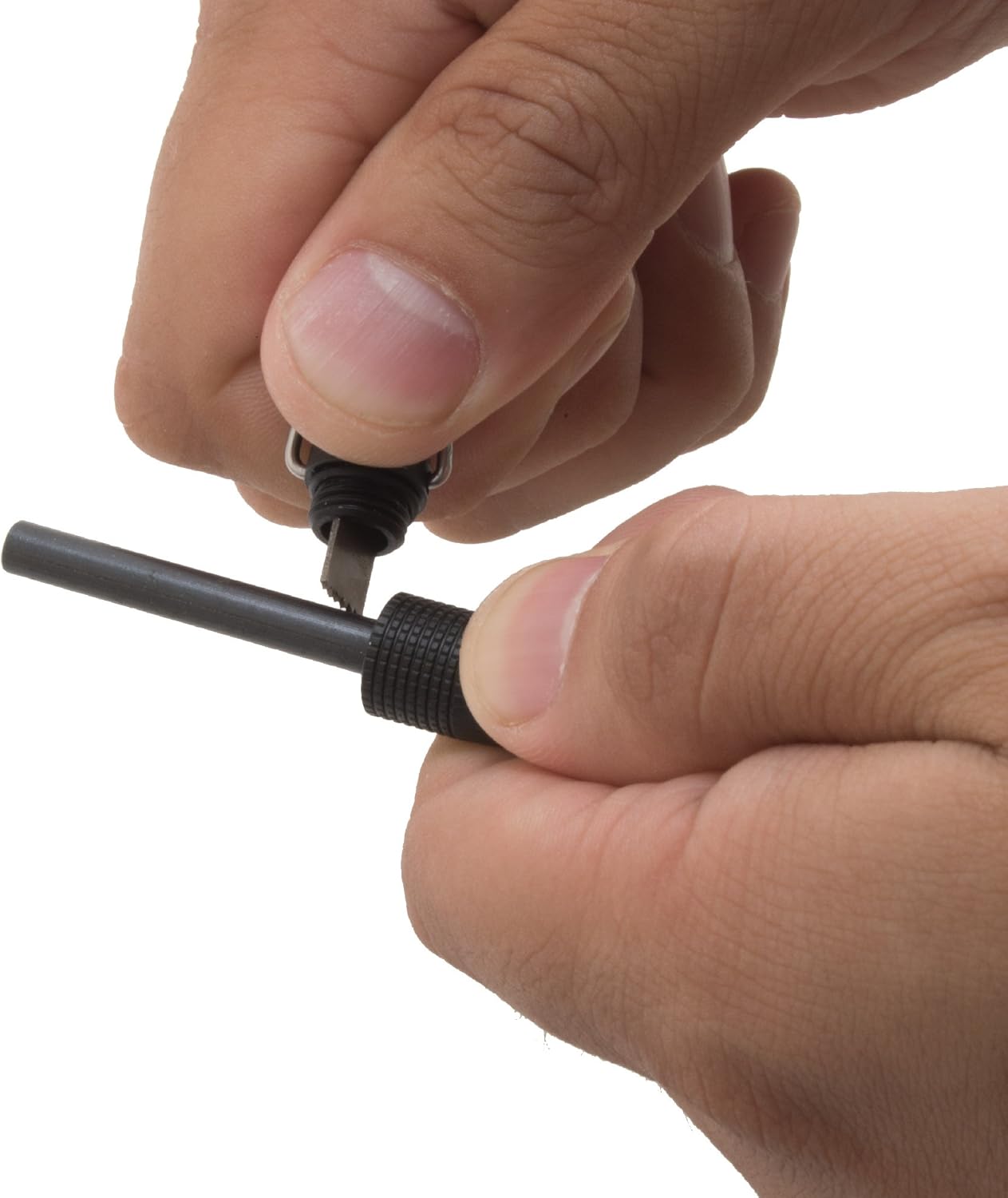 SOG Flint 4.3" Survival & Defense Portable Compact Tool for Outdoors and Emergencies | Includes Glass Breaker and Whistle