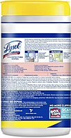 Lysol Disinfectant Wipes Multi-Surface Antibacterial Cleaning Wipes For Disinfecting and Cleaning Lemon and Lime Blossom 80 Count (Pack of 2)
