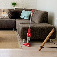 Impress GoVac 2-in-1 Upright Handheld Vacuum Cleaner, Red