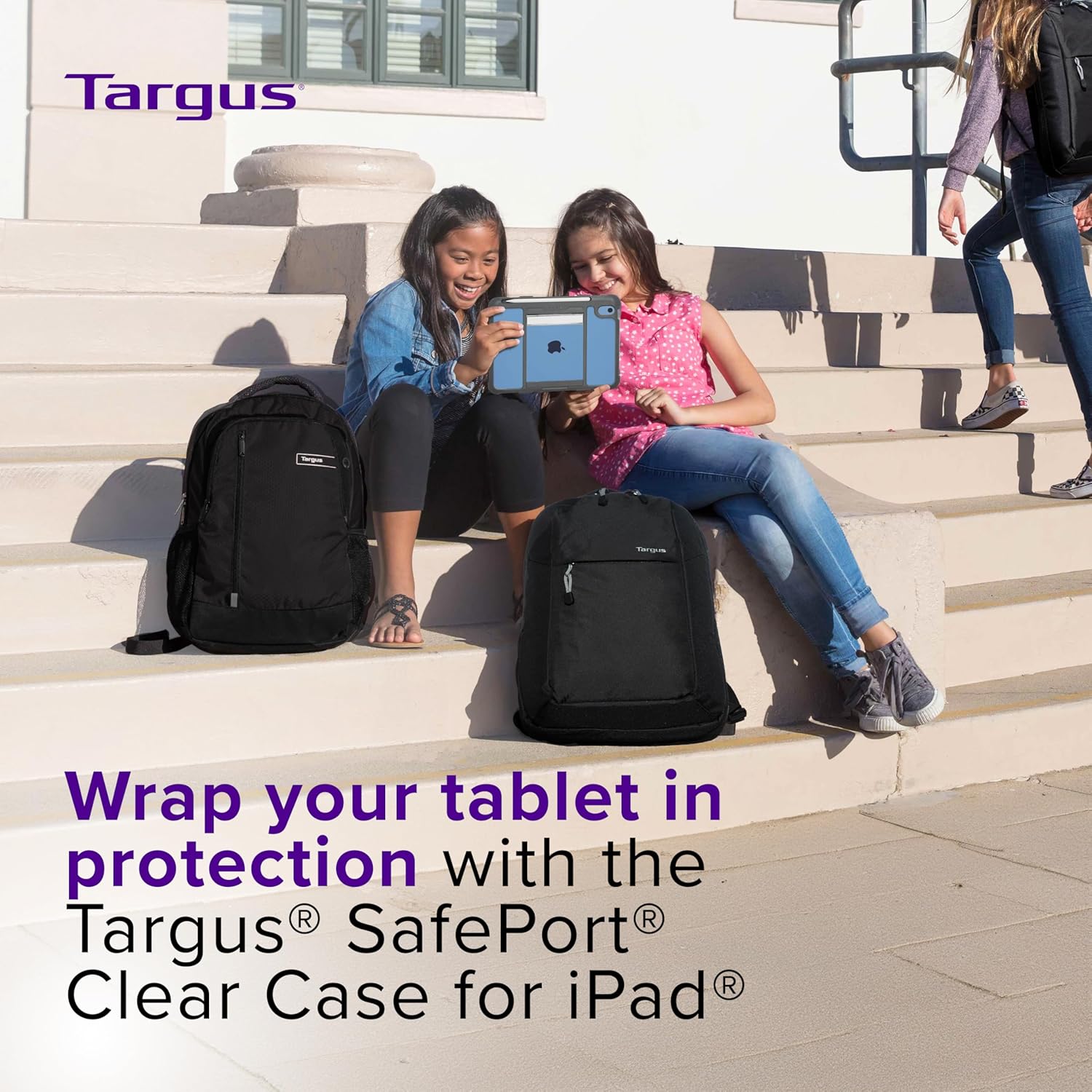 Targus - SafePort Clear Case Compatible with iPad (10th gen.) 10.9-Inch – Military Grade Tablet Protection