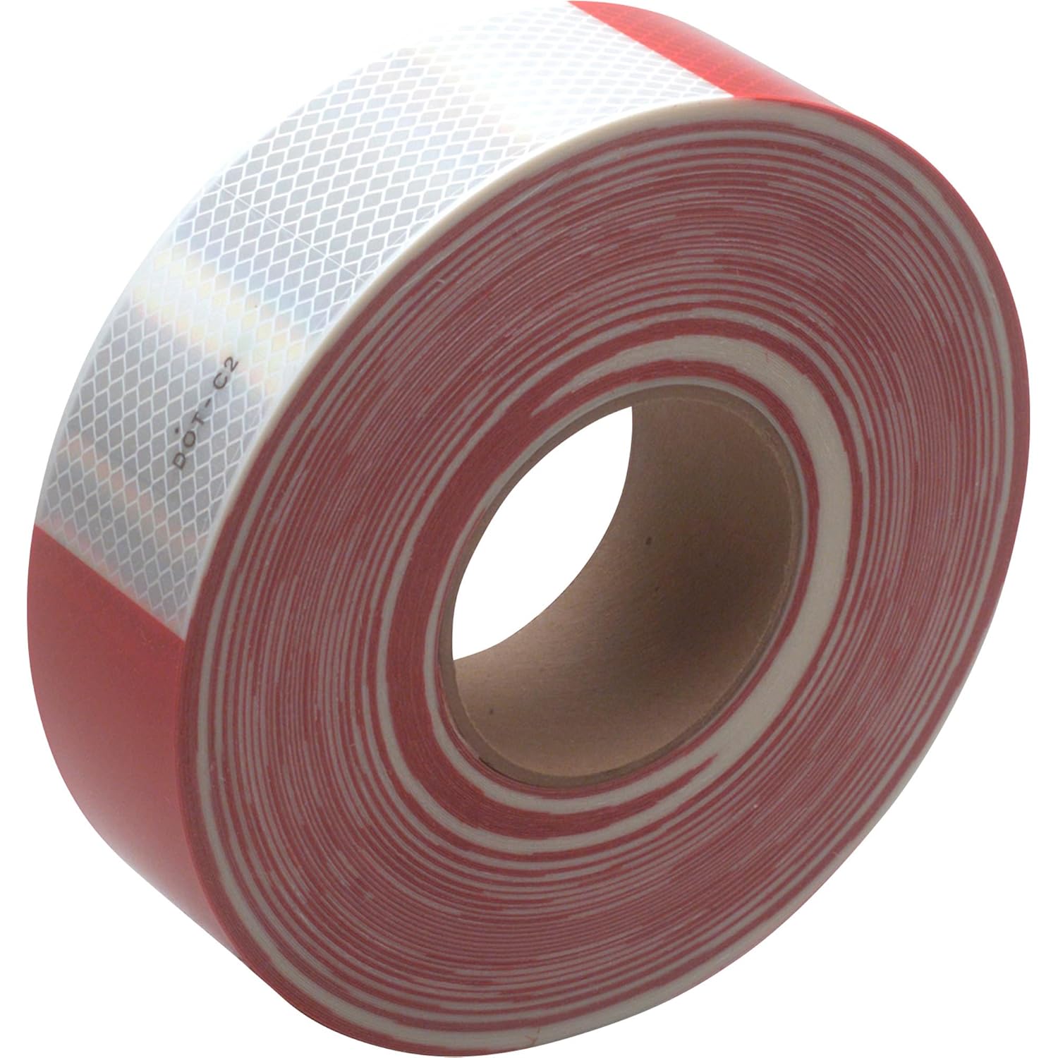 3M Diamond Grade DOT Conspicuity Reflective Tape - 2" x 150' (50 yd) - Red/White