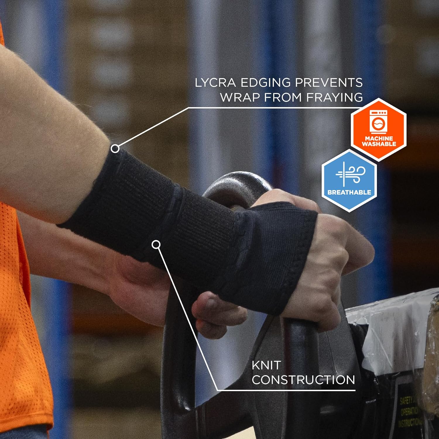 Ergodyne ProFlex 685 Wrist Support Sleeve - Dual Tightening Straps