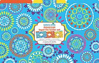 Barker Creek Legal-Size Designer File Folders, Moroccan, Multicolor, Replace Bland and Boring with Bright and Beautiful Legal File Folders, 1/3 Cut Tabs, 9 Folders in Pkg, 3 Each of 3 Designs (2501)