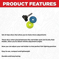 Scotty 415 Slip Disc Set, Black