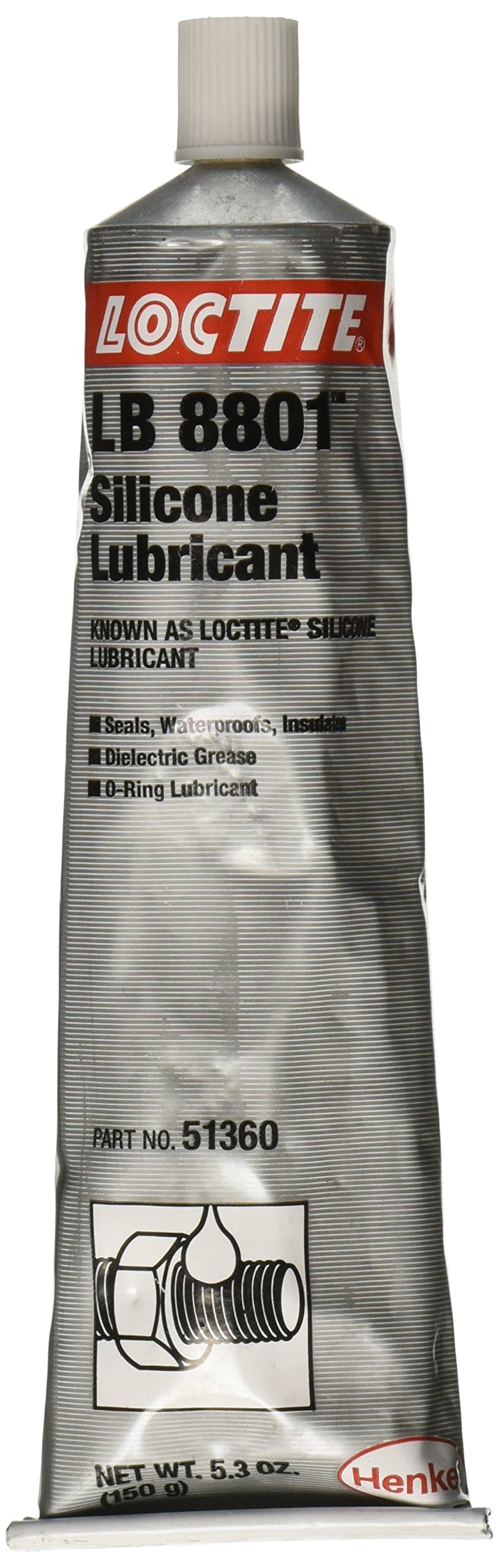 Loctite Lubricant Dielectric Grease, SIL, Opaque 5.3 Ounce (Pack of 1)
