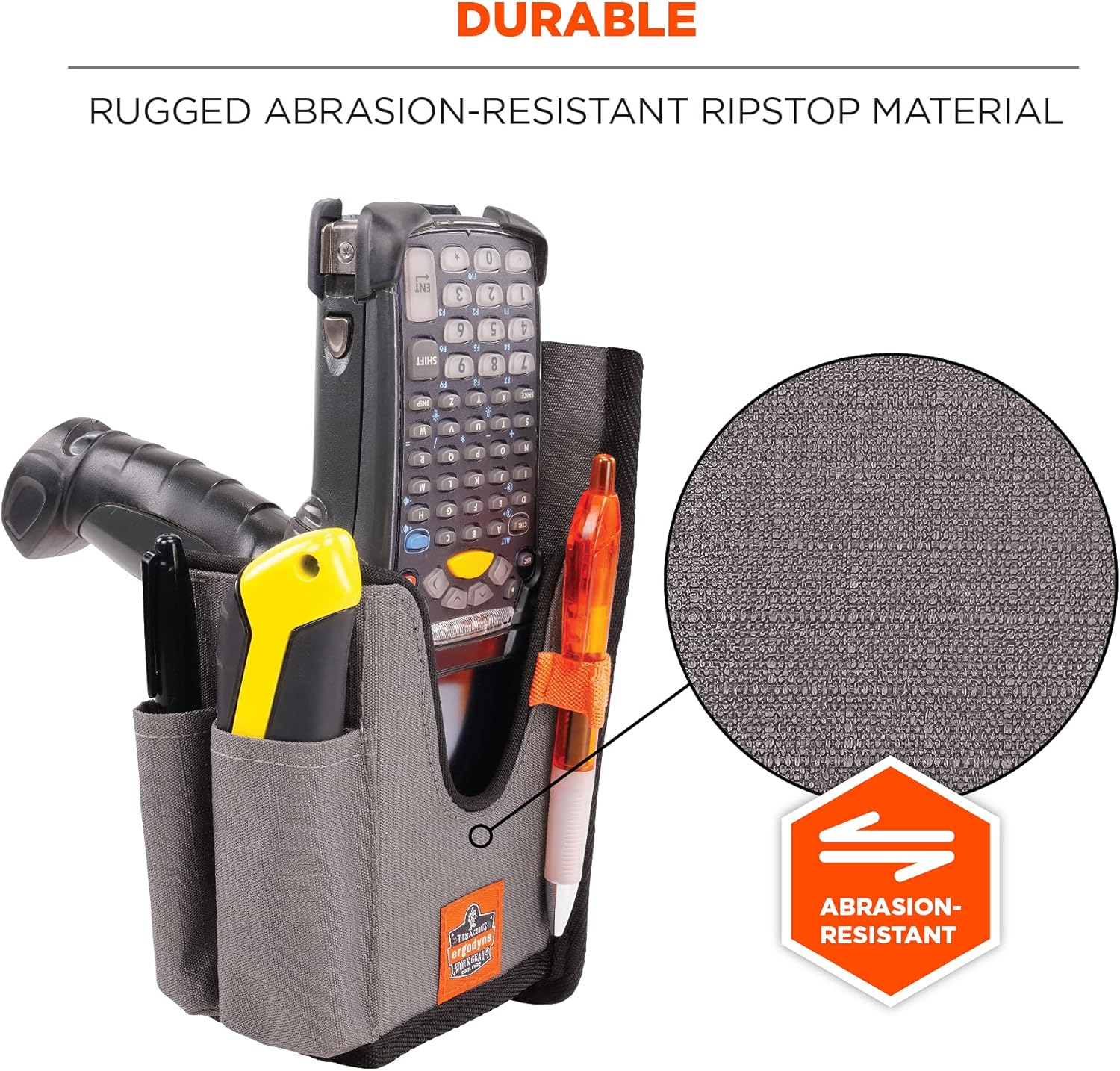 ERGODYNE Squids Barcode Scanner Holster with Belt Clip or Loop