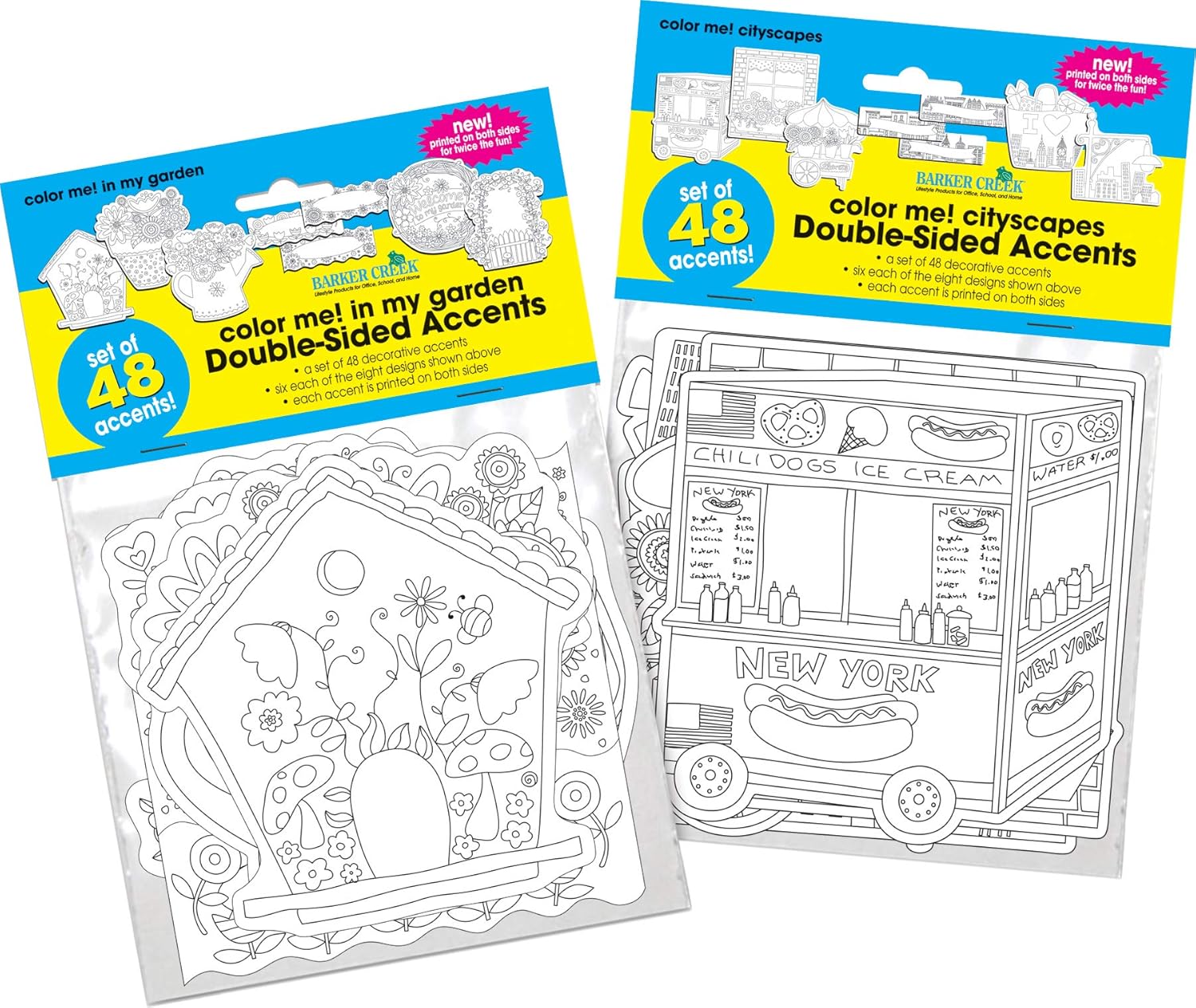 BARKER CREEK Double-Sided Cut-Out Accents