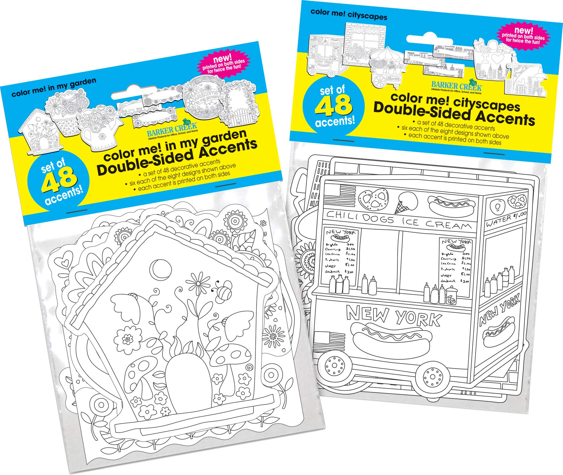 BARKER CREEK Double-Sided Cut-Out Accents