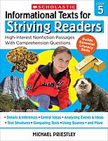 Scholastic Informational Texts for Striving Readers: Grade 5 (Indian Head)