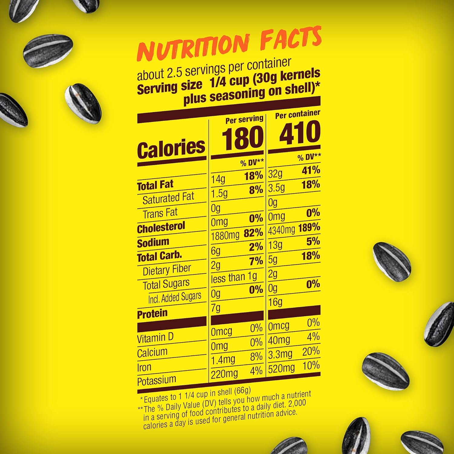 BIGS Sunflower Seeds, Buffalo Wing Flavor, 5.35 oz. (Pack of 12)