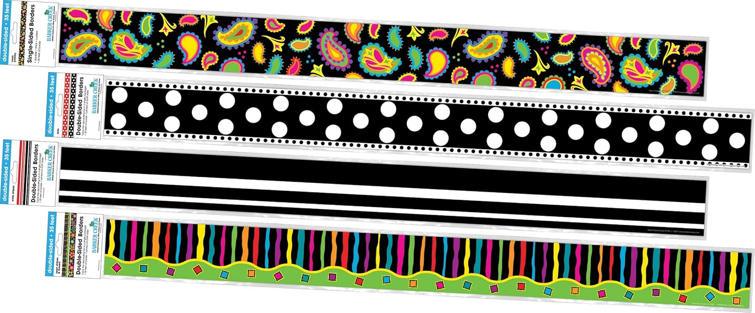 BARKER CREEK Double-Sided Bulletin Board Borders