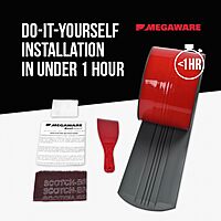 MEGAWARE KEELGUARD Self-Adhesive DIY Keel Guard 5-Inch Wide (9 Standard Lengths, 11 Colors)