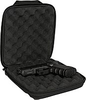 Plano Stealth Pistol Case, Lightweight Gun Carrying Case for Pistols, Lockable Dual Zipper Pulls with EVA Construction