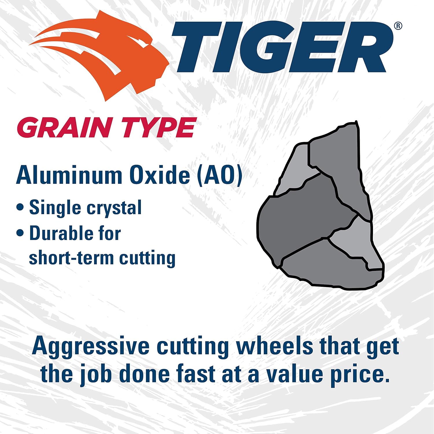 Weiler 57047 9 Inch Cutting Wheel, Tiger AO Steel/Metal Long Life Performance Cutting, 1/16" A60T Type 27 7/8" Arbor