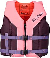 Onyx U.S. Coast Guard and Transport Canada Approved Youth Life Jacket, Fits 55-88 Pounds for All Water Activities