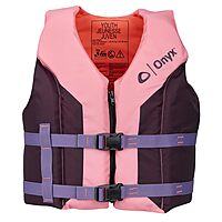 Onyx U.S. Coast Guard and Transport Canada Approved Youth Life Jacket, Fits 55-88 Pounds for All Water Activities