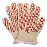 Honeywell Safety Products USA White 10 Gauge Cotton Hot Mill Gloves with Knit Wrist, X-Large (HW2-NOS51/7147-DZ-6)