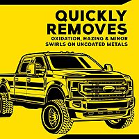 Meguiar's G211606 Metal Polish, Safe for All Uncoated Metals, Removes Stains and Swirls for a Quick and Easy Clean