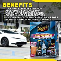 Meguiar's Drive-Thru Car Wash Express Touch-Up Kit - The Perfect Car Detailing Kit for Touching Up After Running Through