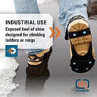 DUE NORTH All Purpose Ice Cleats - Full-Foot Traction Aids for Men & Women