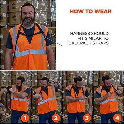 Ergodyne Squids 3132 Barcode Scanner Harness