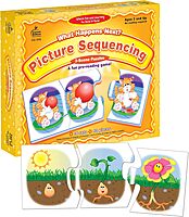 Carson Dellosa What Happens Next Picture Sequence for Kids Games, 3-Scene Sequencing Puzzles, Pre-Reading and Phonics Preschool Learning Activities for Toddlers Ages 3+