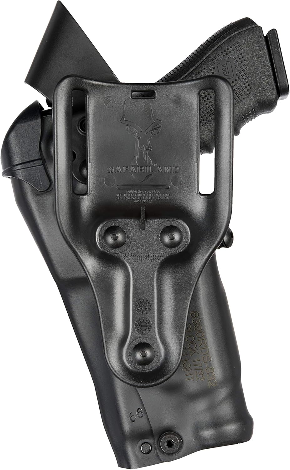 SAFARILAND 6390RDS ALS Mid-Ride Duty Holster for Red Dot Optic-Equipped Firearms