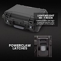 NANUK 925 Hard Case with Custom Foam Insert for 4 UP Pistols