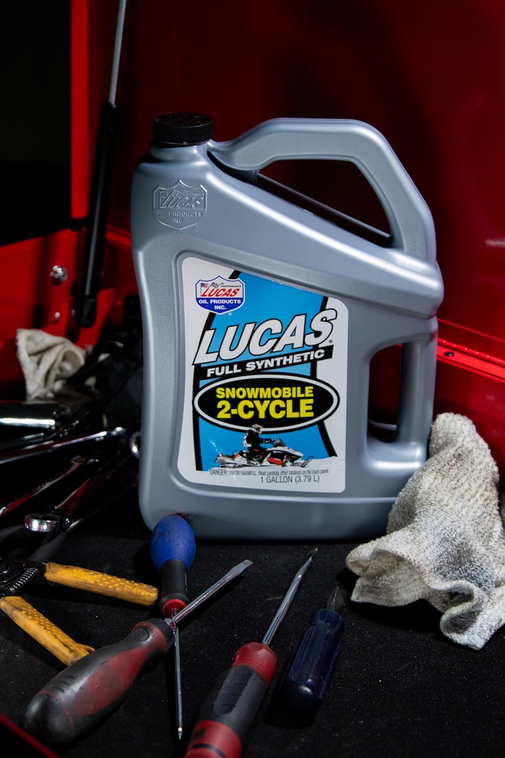 Lucas Oil Synthetic 2-Cycle Snowmobile Oil