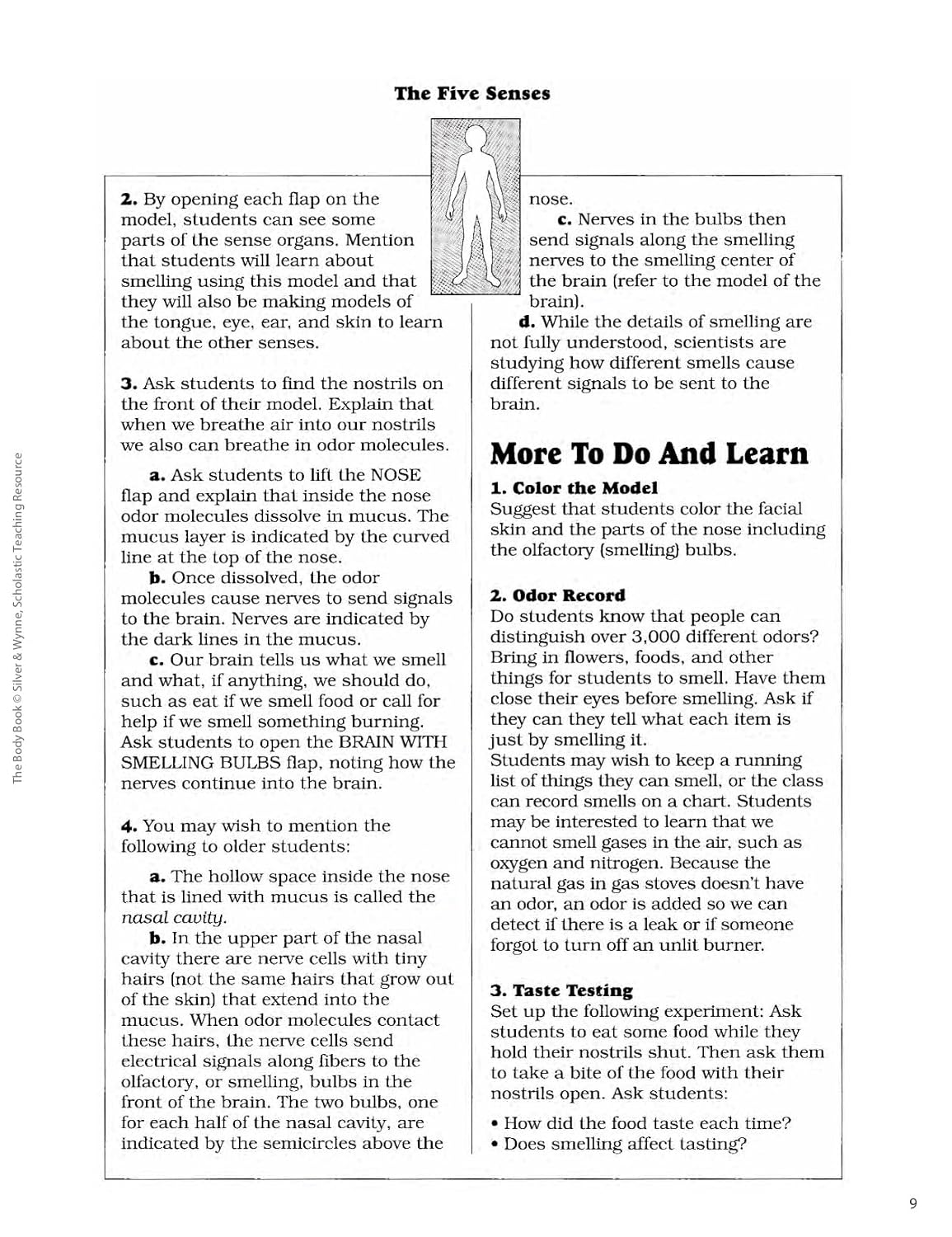 The The Body Book: Easy-to-Make Hands-on Models That Teach