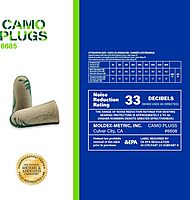 MOLDEX Uncorded Disposable Foam Earplug Jar