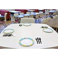 Genuine Joe Heavy Weight Plastic Fork, Black, 1000 Count