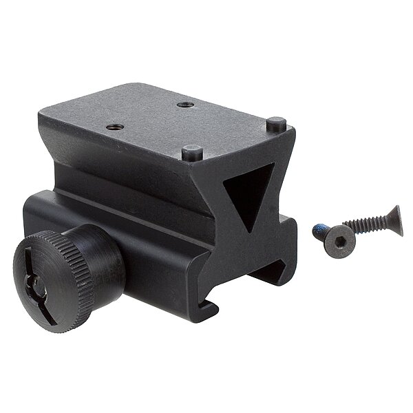 Trijicon AC32062 Colt Knob Picatinny Rail Mount Adapter RMR 1/3 Lower Co-Witness, Black