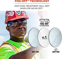 ERGODYNE Skullerz SAGA Frameless Safety Glasses