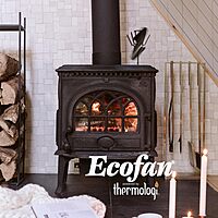 Mini Heat Powered Stove Fan - Classic Compact Design, Perfect for Wood Stoves