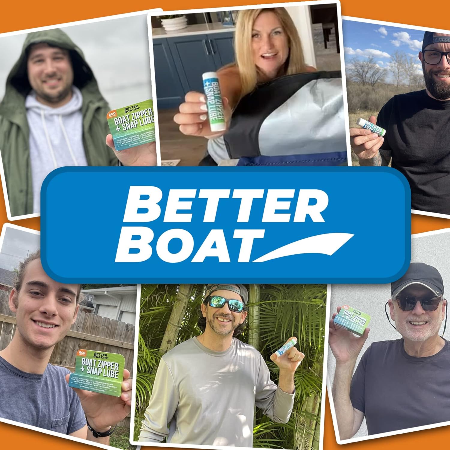 Zipper Wax Zip Lube - Marine Grade Zipper Lubricant Stick and Tool for Boat Canvas, Bimini Snaps, Metal Zippers, Jackets