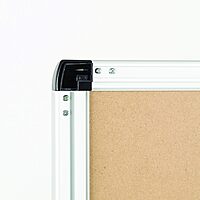 U Brands PINIT Magnetic Dry-Erase Monthly Calendar Board, Silver Aluminum Frame