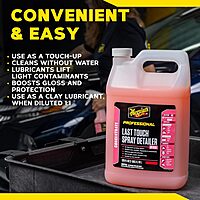 Meguiar's D15501 Last Touch Spray Detailer, Great for Use as Clay Lubricant, creates a Showroom Shine, Removes Dust, Smudges