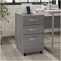 Bush Business Furniture Hybrid 3 Drawer Mobile File Cabinet