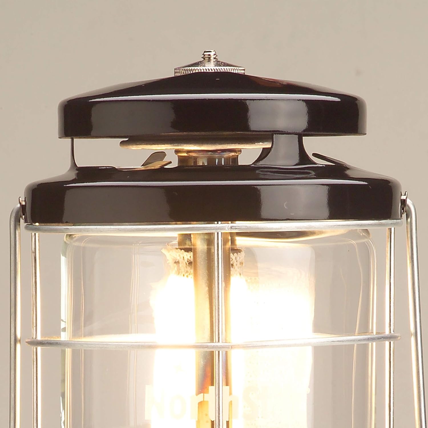 Coleman NorthStar 1500 Lumens Gas Lantern with Matchless Lighting, Folding Propane Lantern with Mantles & Globe for Camping