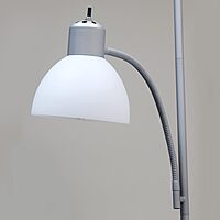 SIMPLE DESIGNS LF2000 Mother-Daughter Floor Lamp with Reading Light