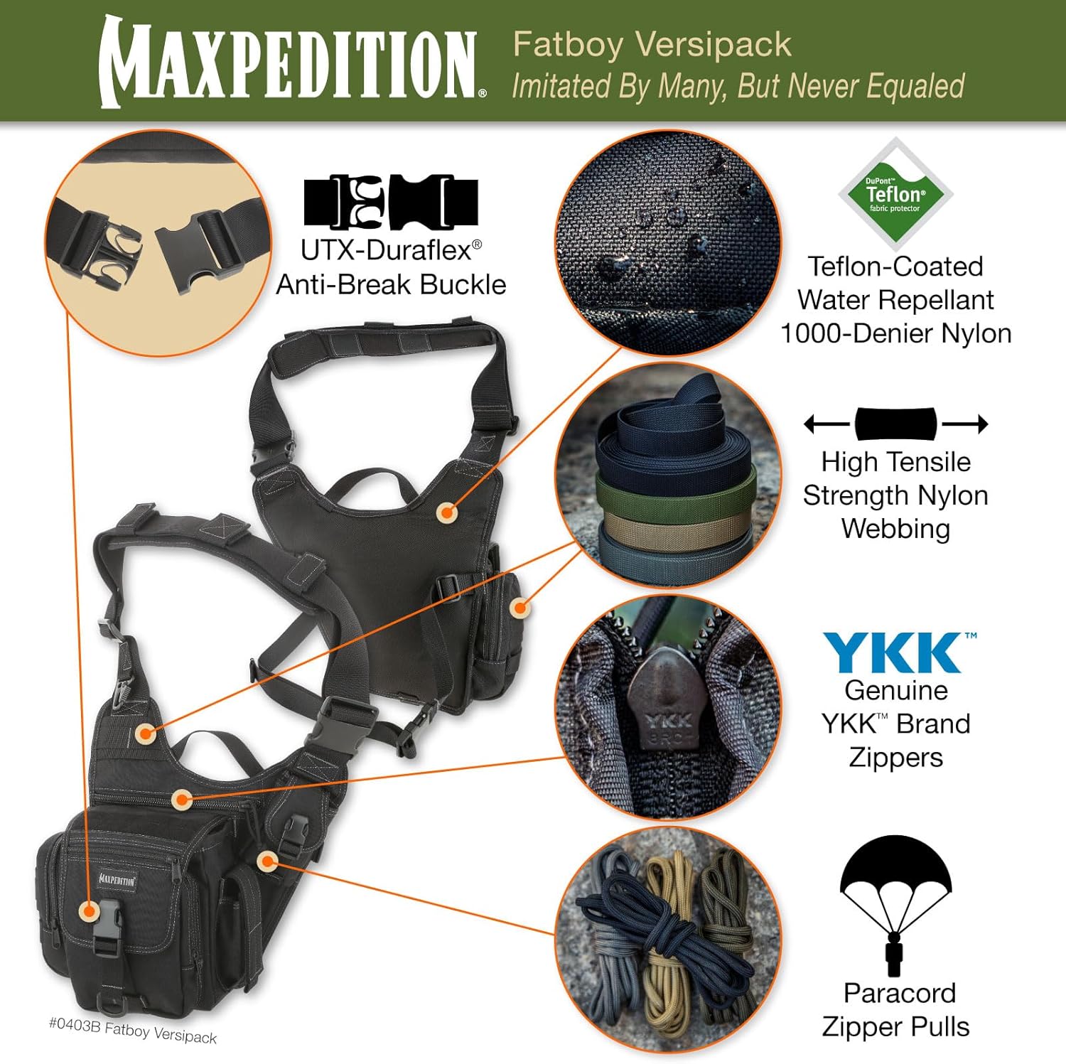 MAXPEDITION Fatboy Versipack Sling Pack